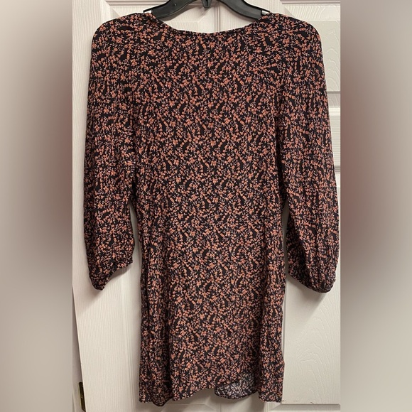 Free people Viscose BOHO Floral Clara Tunic/Mini Dress In Gem Size Medium - Picture 6 of 6